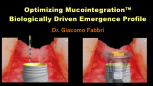 Optimizing Mucointegration Biologically Driven Emergence Profile