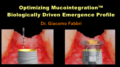 Optimizing Mucointegration Biologically Driven Emergence Profile 1 Optimizing Mucointegration Biologically Driven Emergence Profile