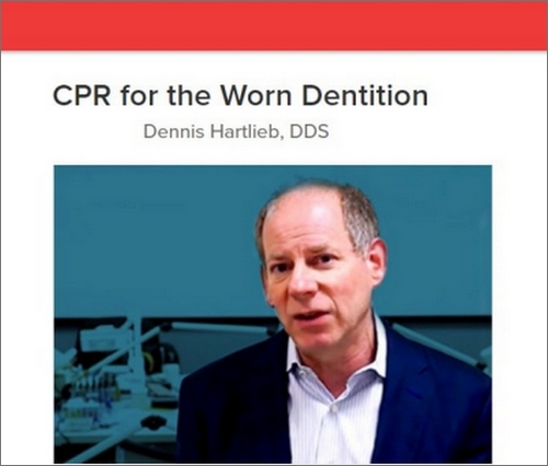 CPR for the Worn Dentition (Video Course) 1 CPR for the Worn Dentition