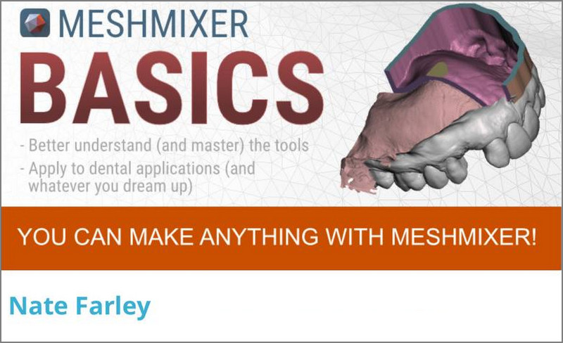 Meshmixer Basics Course 1 Meshmixer Basics Course